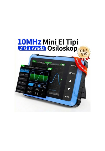 Fnırsı Dso-510 Mini El Tipi Dijital Osiloskop + Sinyal Jenaratörü