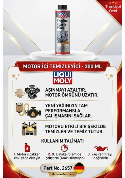 Engine Flush Plus- Motor İçi Temizleyici 300 Ml 2657