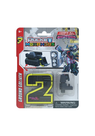 Pocket Morphers Dönüşebilen Numaralar Ground Goliaht