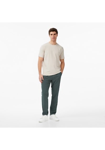 Nautica Erkek Bej Regular Fit T-shirt Düz V65361t Bej