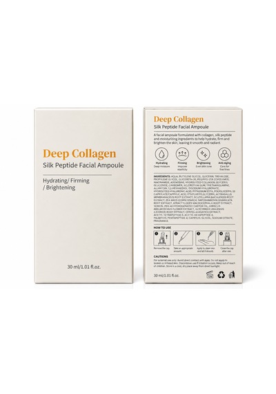 Deep Collagen Silk Peptide Facial Serum
