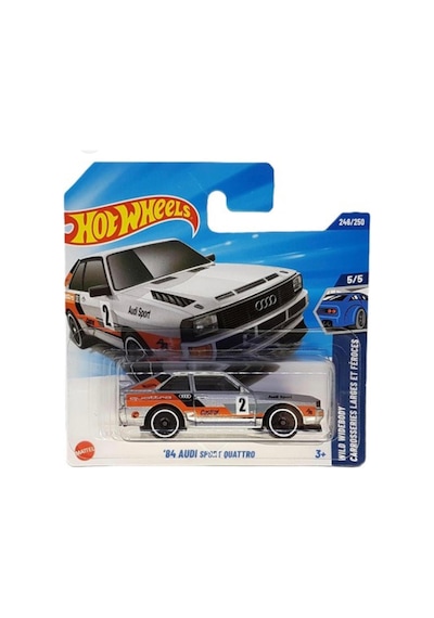 Hot Wheels '84 Audi Sport Quattro Th Oyuncak Araba Çok Renkli