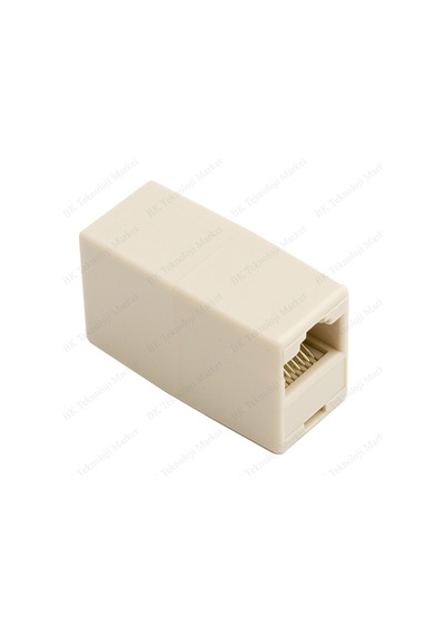 Rj45 Cat5/Cat6 Ağ Kablosu Birleştirici Uzatma Ara Aparatı - 2 Ad.