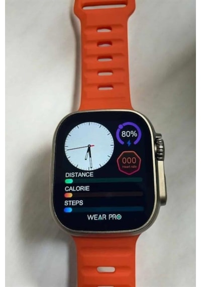 Akıllı Saat Nabız Ölçebilen Yeni Nesil Gps Ve Adımsayar Özelliği Kopya