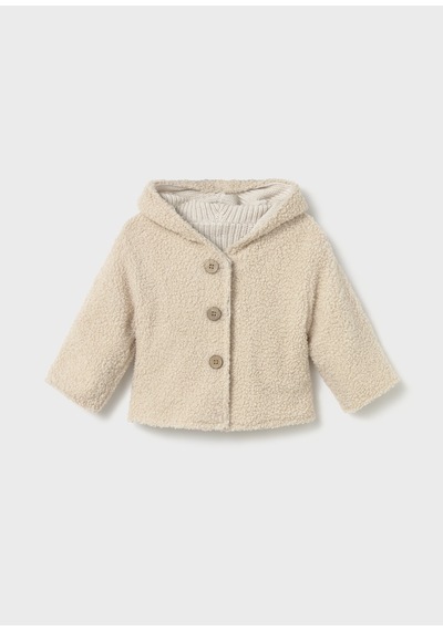 Mayoral 2441-12 Unisex Bebe Krem Çift Yönlü Hırka