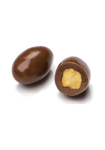 Melodi Mat Fıstık Draje Sütlü Çikolata 500 G