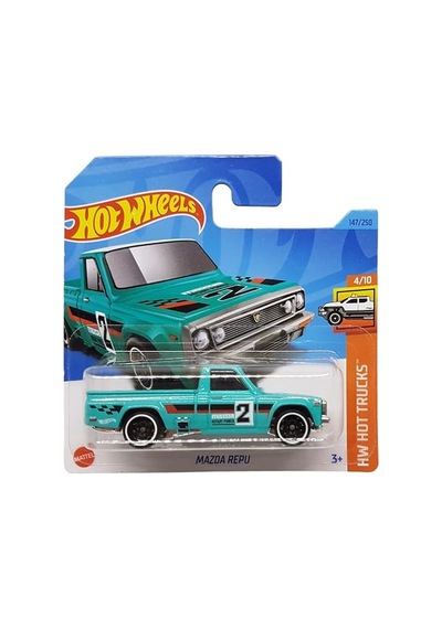 Hot Wheels - Mazda Repu - Hw Hot Trucks 4/10 - Hkh99 - Kısa Kart - Pikap Kamyon - Mattel 2023