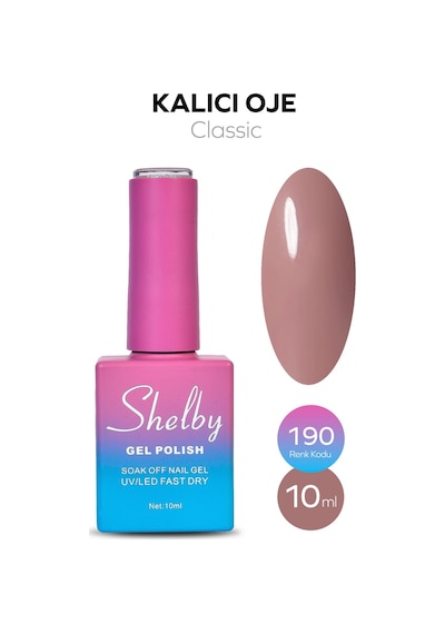 Shelby 10 Ml. A190 Kalıcı Oje