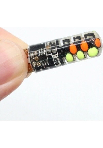 Uzaktan Kumandalı T10 Çakarlı Renkli Led