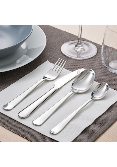 Tatlı Kaşığı, Paslanmaz Çelik, 17 Cm, 6 Adet