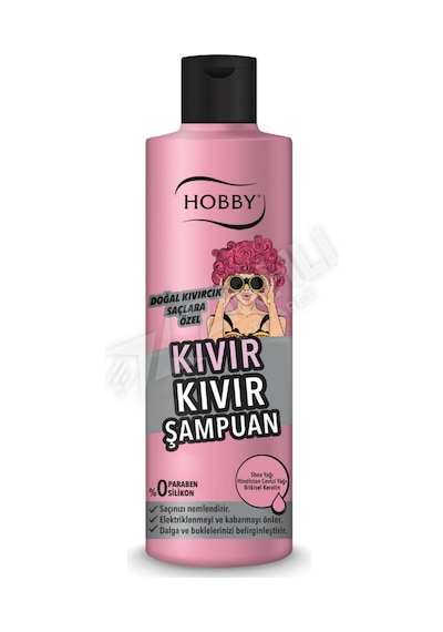 4 Adet Hobby Kıvır Kıvır Şampuan 250 Ml
