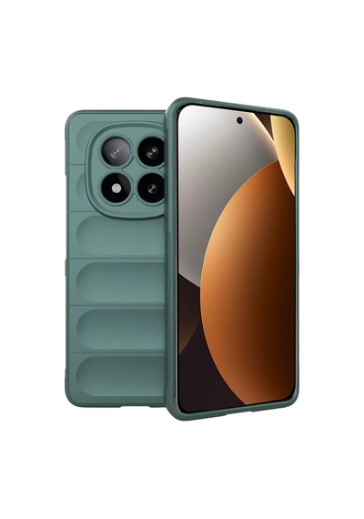 Newface Xiaomi Redmi Note 15 Pro 5g Optimum Silikon - Koyu Yeşil
