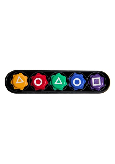Squid Games 5 Taş Oyunu Plastik Çubuk