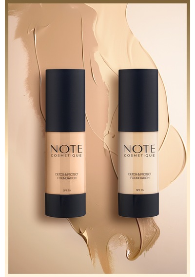 Detox Protect Canlandırıcı Fondöten - 01 Beige Diğer