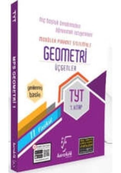 Karekök Yayınları 2025 Tyt Geometri Üçgenler 1. Kitap Mps 11 Fasikül