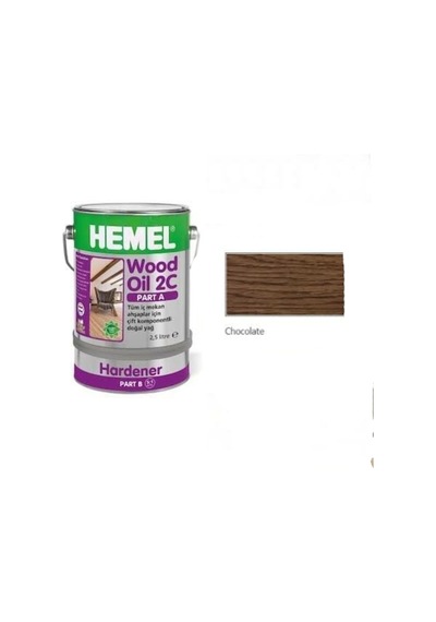 Hemel® Wood Oil 2C 3 Litre Chocolate