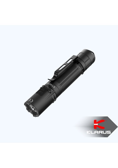Klarus Xt2cr Pro 2100 Lümen Şarj Edilebilir Profesyonel Taktik El Feneri Dual Switch Ipx8 Su Geçirmez Siyah