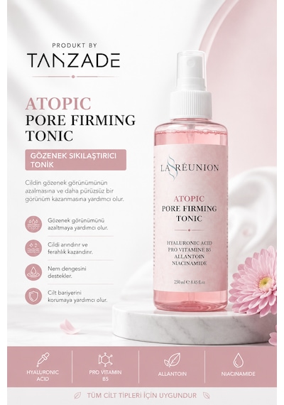 Produkt By Tanzade Niacinamide & Hyalüronik Asit Gözenek Arındırıcı Yüz Toniği 250 Ml