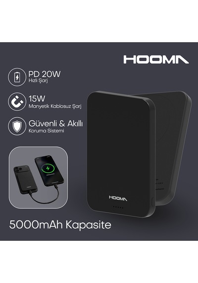 Hooma Magpulse 5 Slim 5000 Mah Powerbank Turuncu Hooma