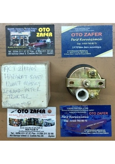 Act 2112/05 Endiksan Bmc Toe 444.654 Hararet Göstergesi Saati 12V