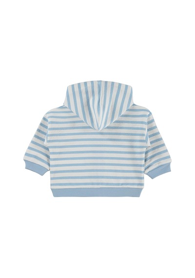 Civil Baby Yengeç Mobilli 3-18 Ay Hırka - Mavi
