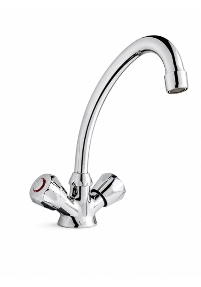 Arsu Orkide Serisi Uzun Kuğu Bataryası Lavabo Bataryası Krom Lavabo Bataryası