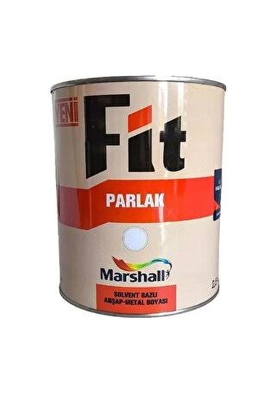 Marshall Fit Parlak Beyaz Sentetik Yağlıboya 7,5 Lt 5599091 Diğer