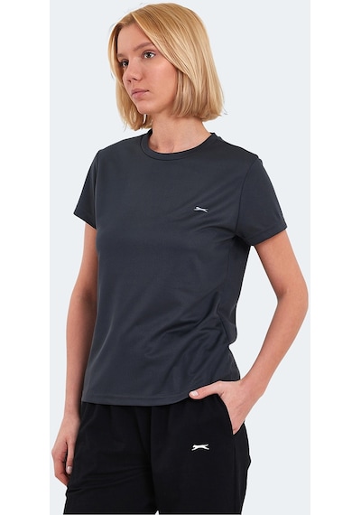 Slazenger RACING Kadın Antrasit Tişört Slazenger RACING Kadın Antrasit Tişört
