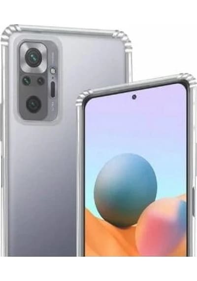 Xiaomi Redmi Note 10 Pro Uyumlu Kamera Korumalı 3D Şeffaf Kılıf