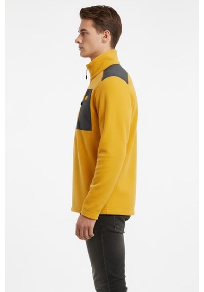 Helly Hansen Erkek Block Polar Sweatshirt Sarı