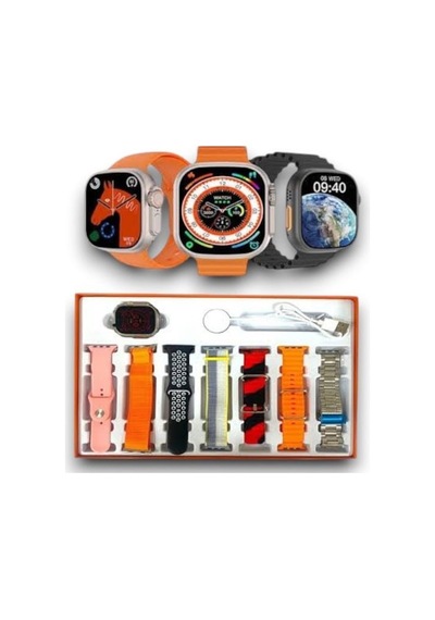 Northcity Watch 8 Ultra 7 Kordonlu Akıllı Saat - 2.05" Ekranlı Spor Ve Sağlık Takibi