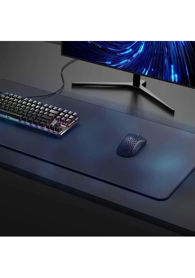 Tr Klasse Pro Black Edition - Dikişli Kenar 70x30, 90x40, 100x50 Ve 120x60 Cm Oyuncu Gaming Mouse Pad Siyah, 100x50 Cm