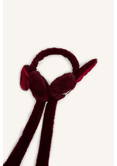 Defacto Erkek Çocuk 3d Pelüş Kulaklık F4358a826wnbr230 Bordo-br230