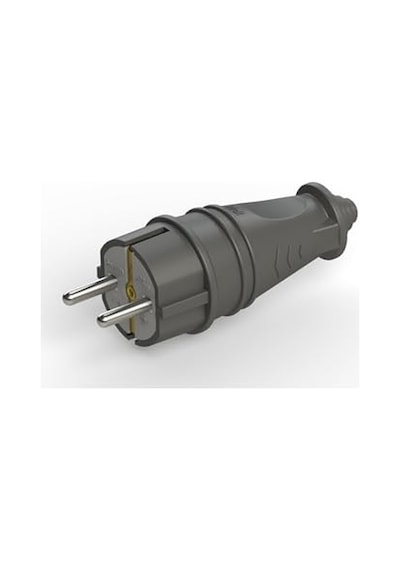 Nead Kauçuk Topraklı Erkek Fiş 4001 16a 220-230v 2p+topraklı Sanayi Tipi Dayanıklı Fiş Yerli Üretim