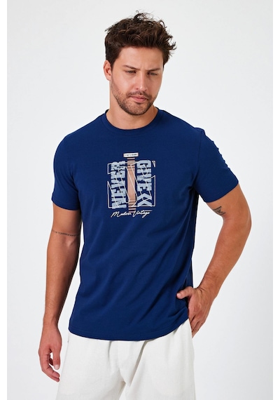 Alexander Gardi Alexandergardı Baskılı Regular Fit T-shirt E24-00213 001