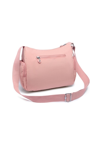 Smart Bags Kadın Postacı Çantası Krinkıl Kumaş 1115 Pudra 001