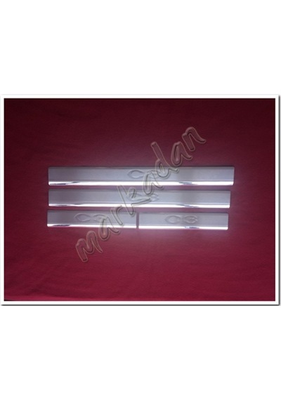 Db Chrome Citroen C3 Krom Kapı Eşiği 2002-2009 4 Parça P.Çelik