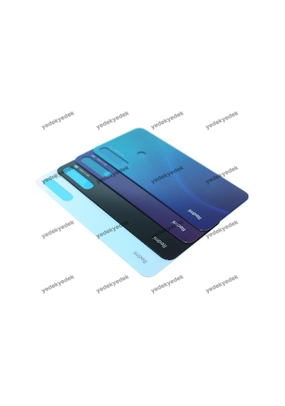 Xiaomi Redmi Note 8 Arka Kapak Yapışkanlı Pil Batarya Kapağı
