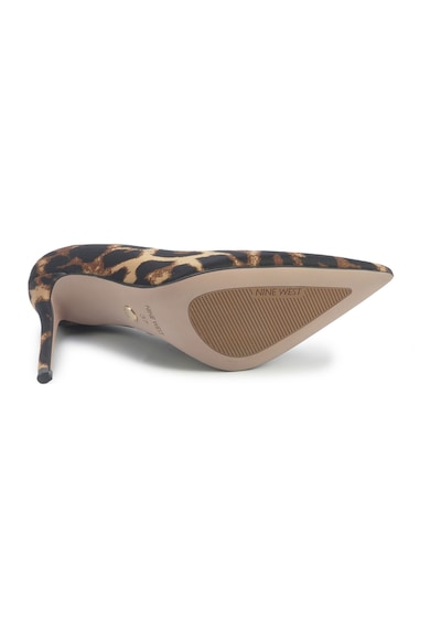 Nine West Julıana5 5pr Leopar Kadın Topuklu Ayakkabı 000000000102012464 Kahverengi