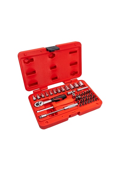 İzeltaş 1/4" Altı Köşe Mini Lokma Anahtar Ve Bits Set 45'li