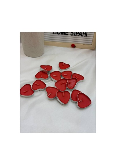 Tealight Mum 15 Adet Kalpli Kırmızı