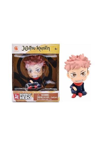 Yume Toys Jujutsu Kaisen Bobble Hero Serisi Figür Yuji Itadori 11280