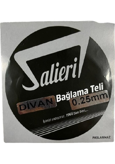 UZUN SAP DİVAN BAĞLAMA TELİ 0,25 KOMPLE SET TAKIM