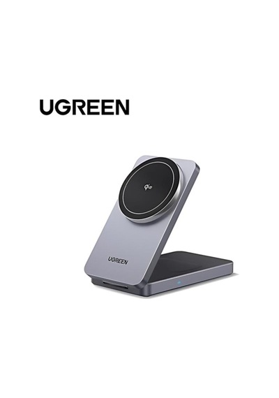 Ugreen 45023 2in1 Magsafe Kablosuz Hızlı Şarj Aleti (Outlet)