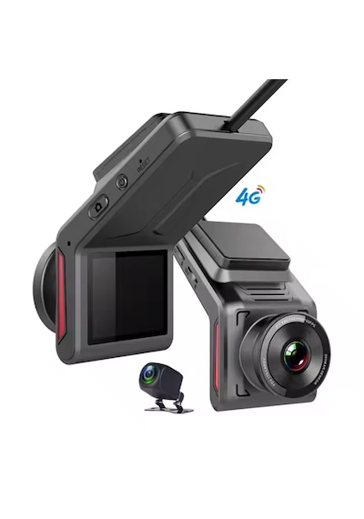 Araç Kamerası 4g Sim Kartlı 1080p Gps Uzaktan İzlenebilir Takipli