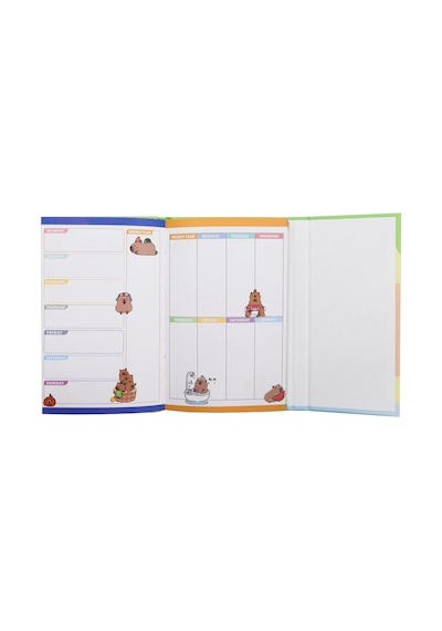 22x15 Capybara Temalı Mıknatıs Kapaklı Defter 100 Yaprak - M3