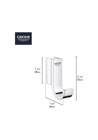 Grohe Selection Tekli Havlu Askısı Brushed Cool Sunrise 41039gn Diğer