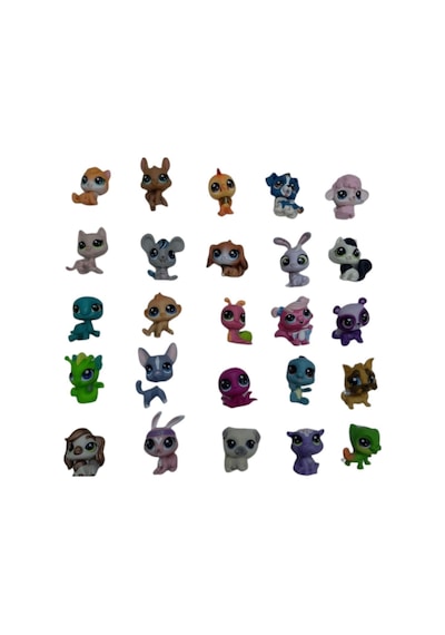 Minişler Pet Shop Miniş Oyuncak Karakterleri Littlest Pets Shop 12'Li