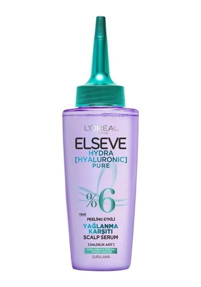 Hydra Hyaluronic Pure Salisilik Asit İçeren Yağlanma Karşıtı Peeling Etkili Saç Derisi Serumu 102 Ml