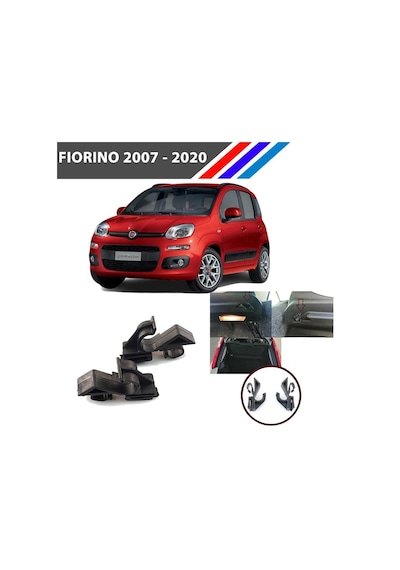 Fiorino Bagaj Pandizot Braket Tutucu 2 Adetli Takim 2007 2018 550628270